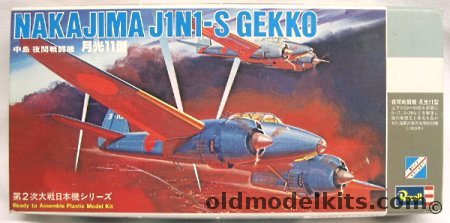 Revell 1/72 Nakajima J1N1-S 'Gekko' - (J1N1S), S38 plastic model kit